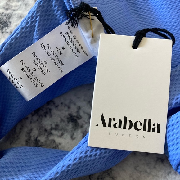 NWT Arabella London Bardot Bikini - Picture 7 of 9
